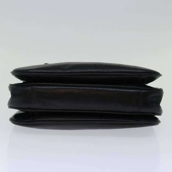 CELINE Hand Bag Leather Black Auth 68292 - Picture 5 of 16